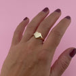 Heart Signet Ring