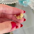 Articulated Baby Carriage Charm