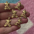 Teddy Bear Letter Pendant