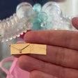 'Je t'aime' Diamond Envelope Charm