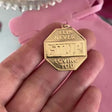 'I'll Never Stop Loving You' Stop Sign Pendant
