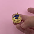 1934 Baptism Medallion with Plique-a-Jour Enamel