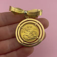 1904 King Edward 22k Coin with Bow Pin