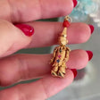 Articulated Gemstone Clown Pendant