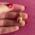 Floral Enamel Bell Charm