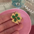 Lucky Four Leaf Clover Pendant