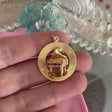 Piano Medallion With Topaz
