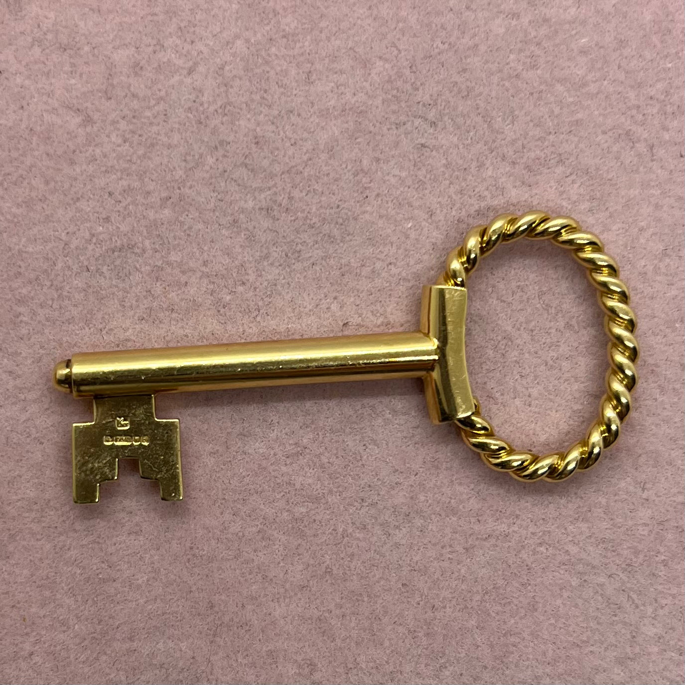 Large, Moveable Key Pendant