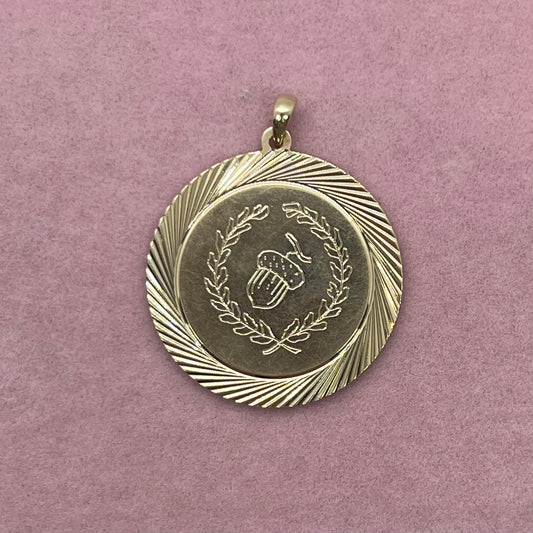 1950's Acorn Medallion