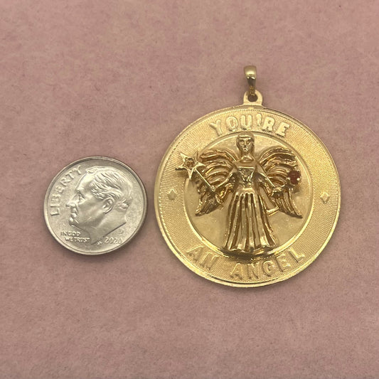 'You're An Angel' Medallion