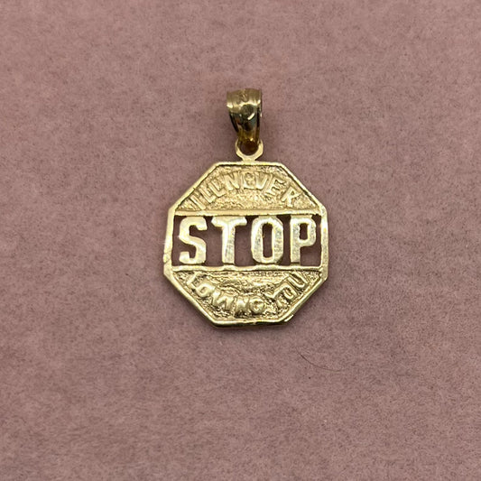 'I'll Never Stop Loving You' Charm