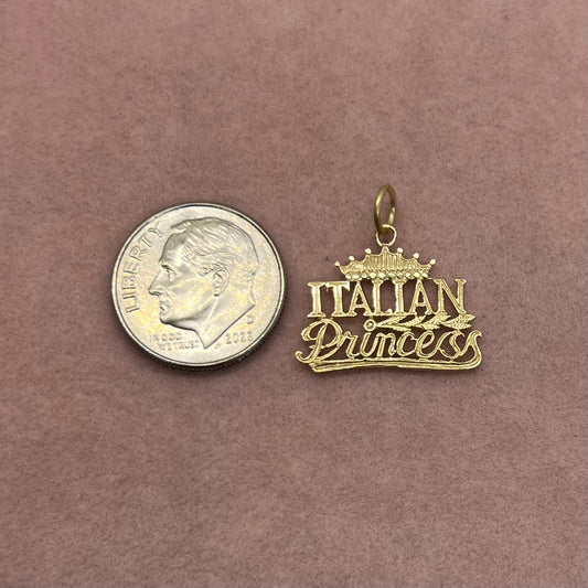 'Italian Princess' Charm