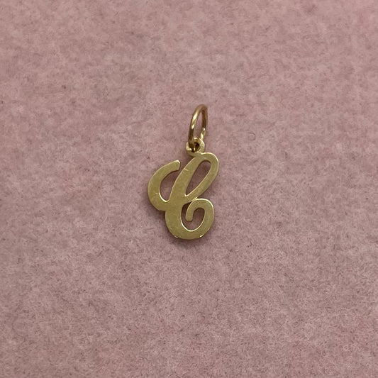 Classic Letter Charm