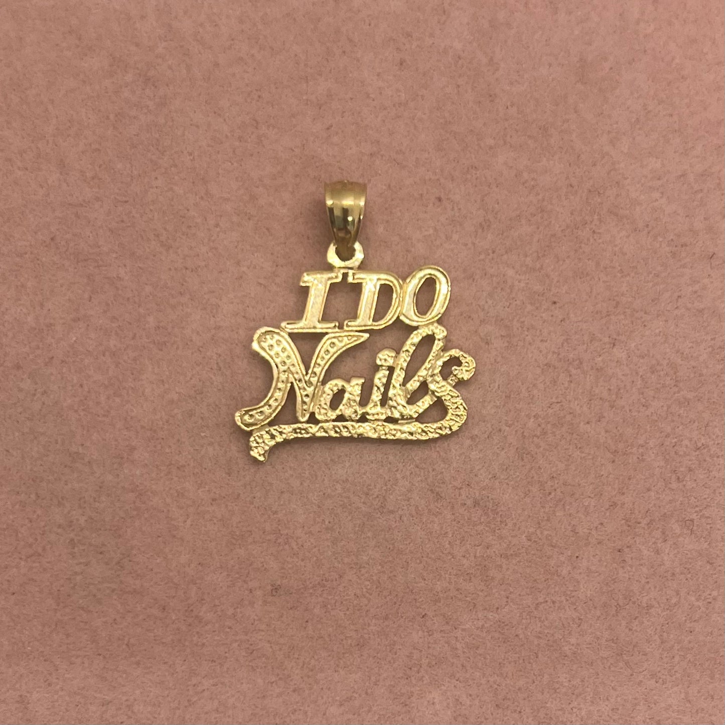 'I Do Nails' Charm (Option 2)