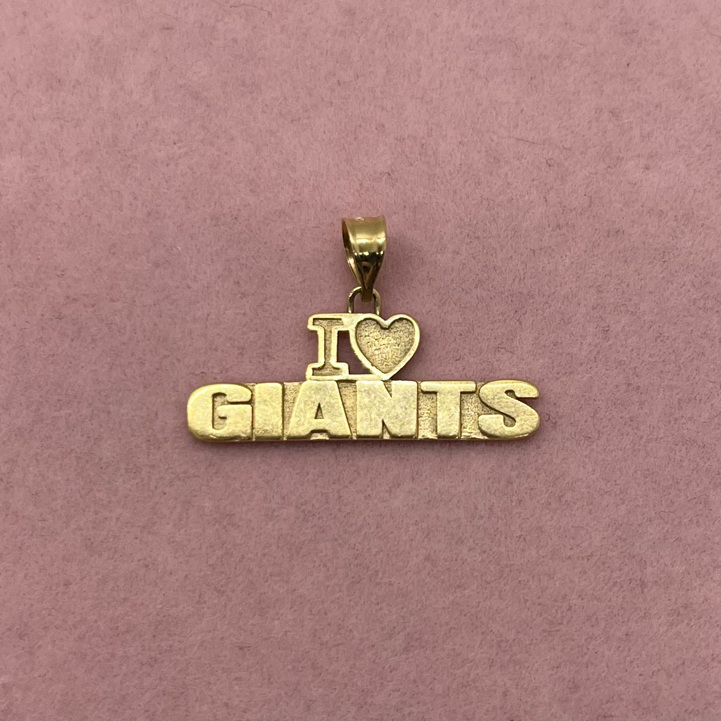 I Love Giants Pendant by Michael Anthony