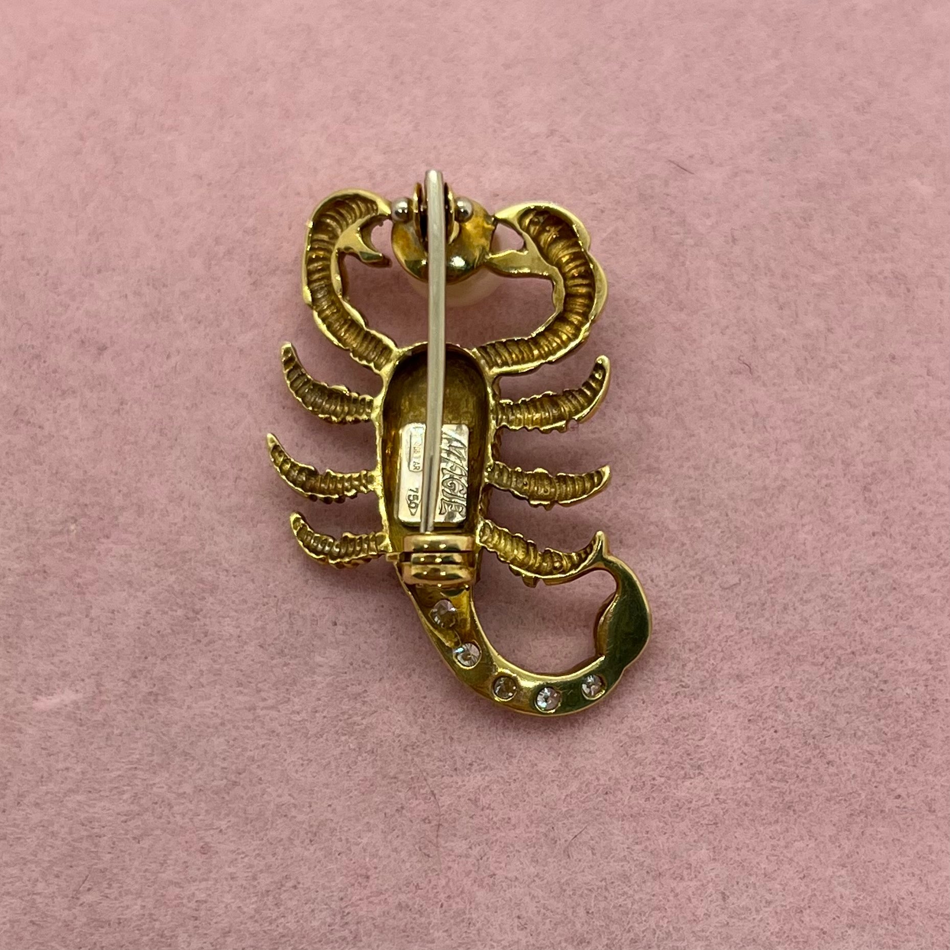 Scorpion Brooch/Pendant